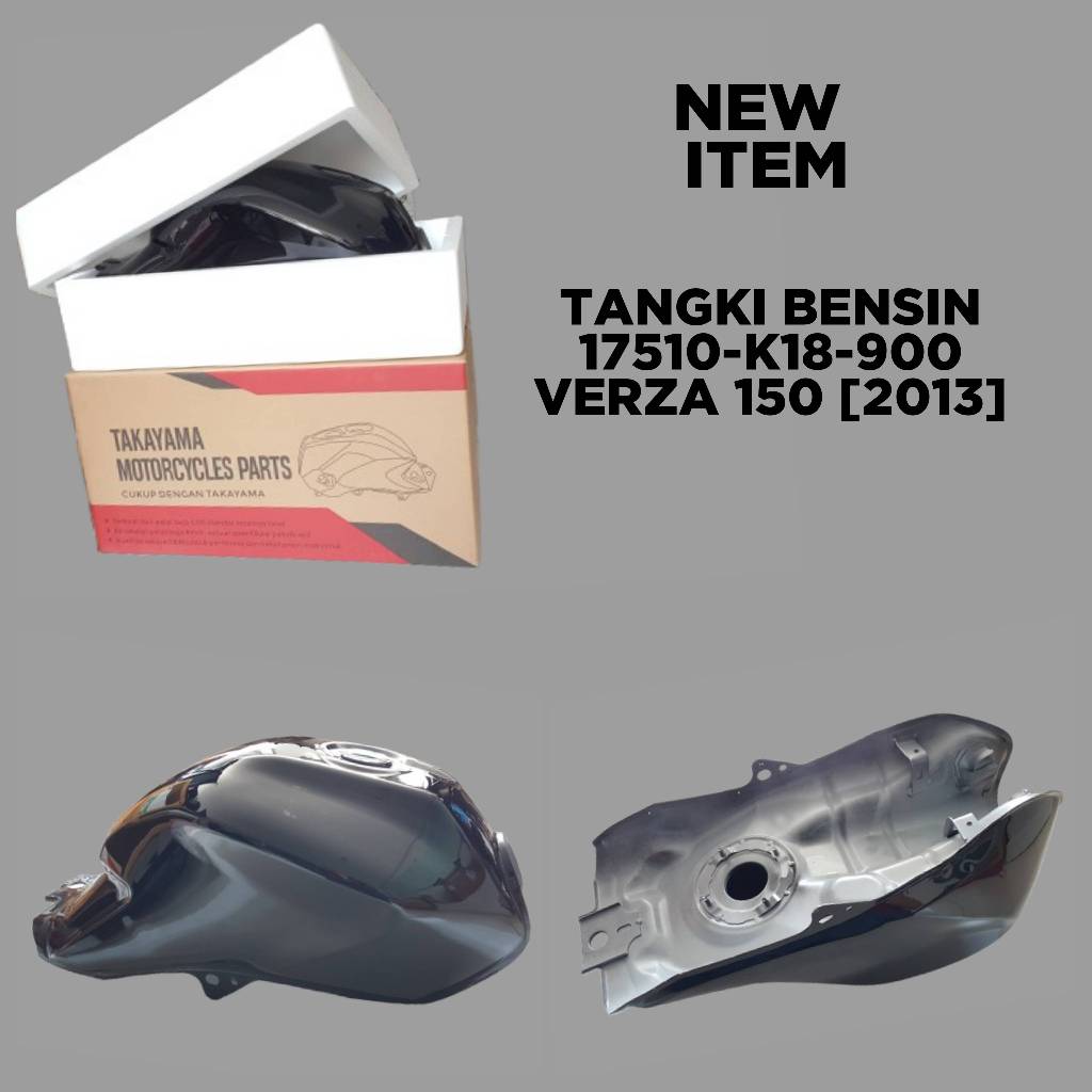TANGKI BENSIN (HITAM) HONDA VERZA 150 OLD-2013 [17510-K18-900]