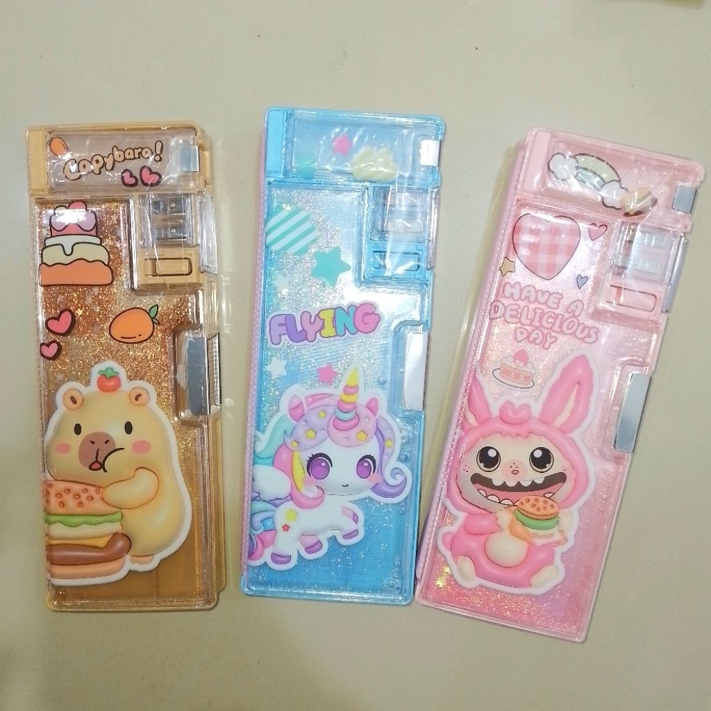 

Tempat Pensil Magnet Pencil Case Greebel PC-81009 Glitter ( Pcs ) [ Original ]