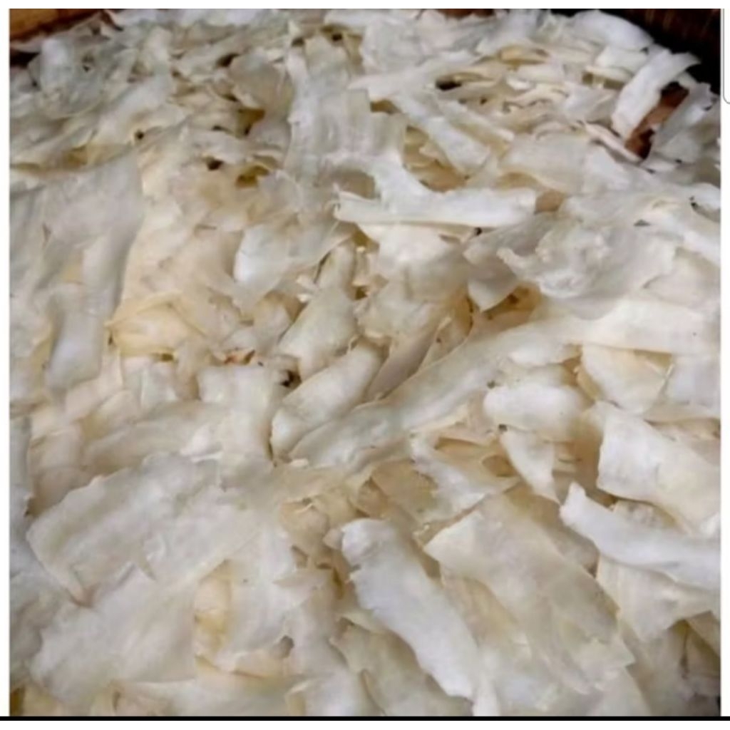 

Manggleng Keripik singkong balung kuwuk mentah Gurih Nikmat