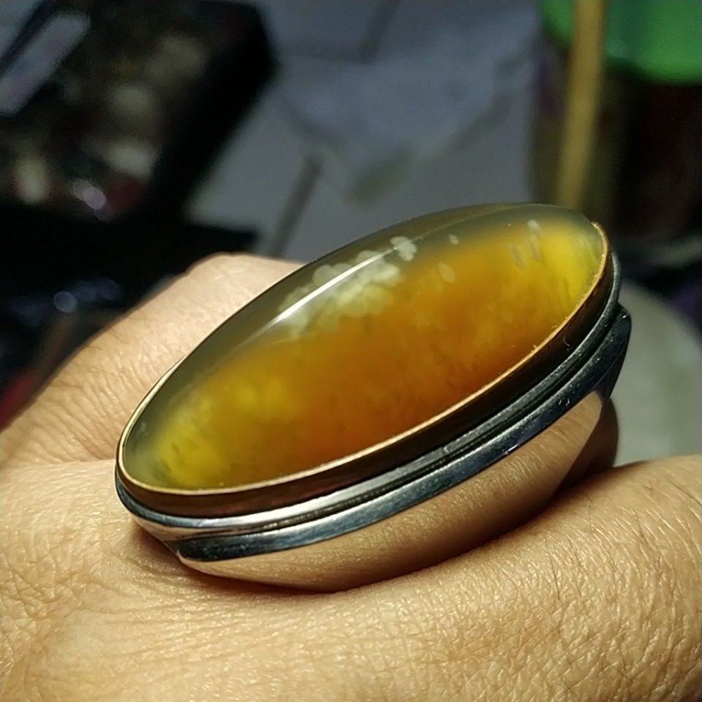 Batu Akik Pandan Nanas Lawas Natural kode 39/810