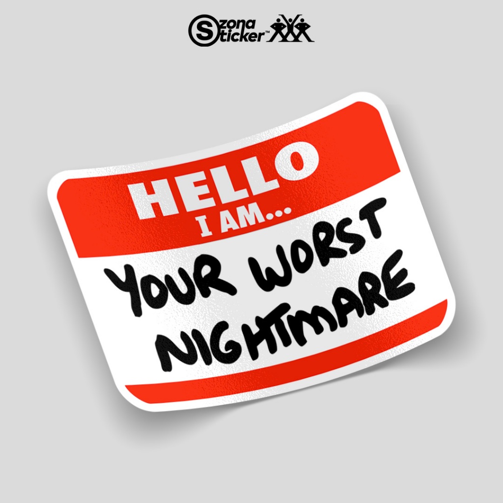 

Sticker Hello I am | sticker aesthetic kata kata | sticker grafitti hello my name is | sticker pack | sticker anti air | sticker waterproof | setiker | stiker helm | sticker motor | stiker hp | sticker band | sticker dinding | stiker tumbler waterproof