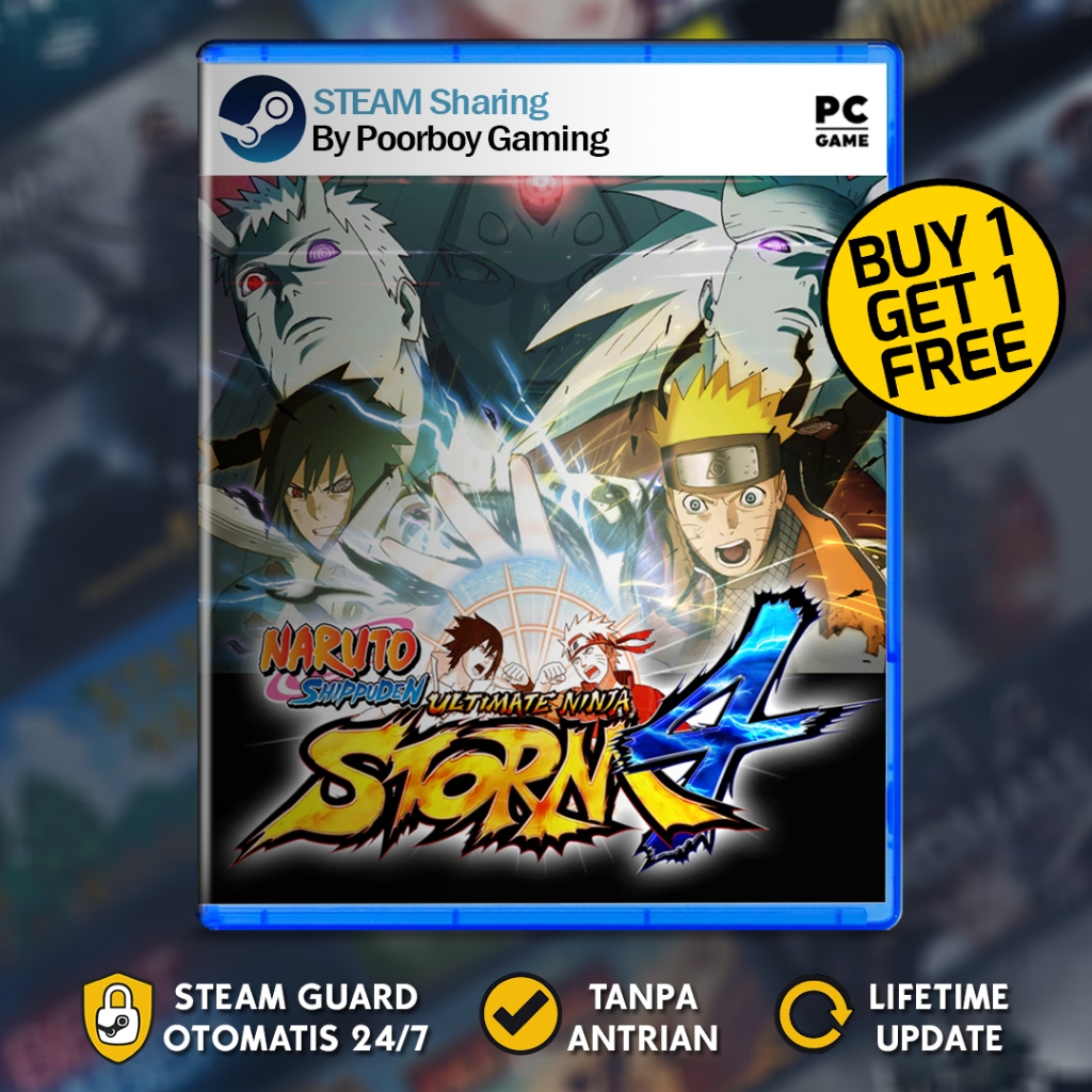 NARUTO SHIPPUDEN : ULTIMATE NINJA STORM 4 PC ORIGINAL