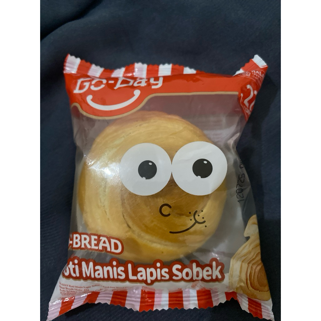 

Go Day Roti Manis Lapis Sobek Isi 10 pcs