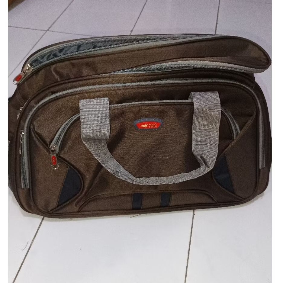 PRELOVED POLO TWIN TAS TRAVEL BAG
