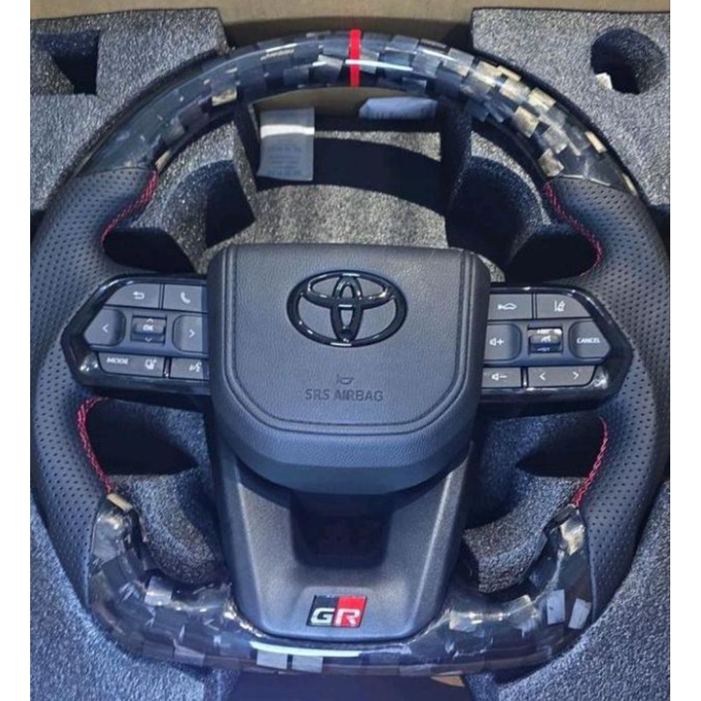 stir setir carbon land cruiser 300