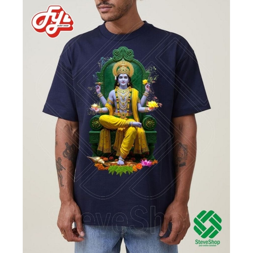 Kaos dewasa rohani Hindu (Wisnu001 & Hanom001)