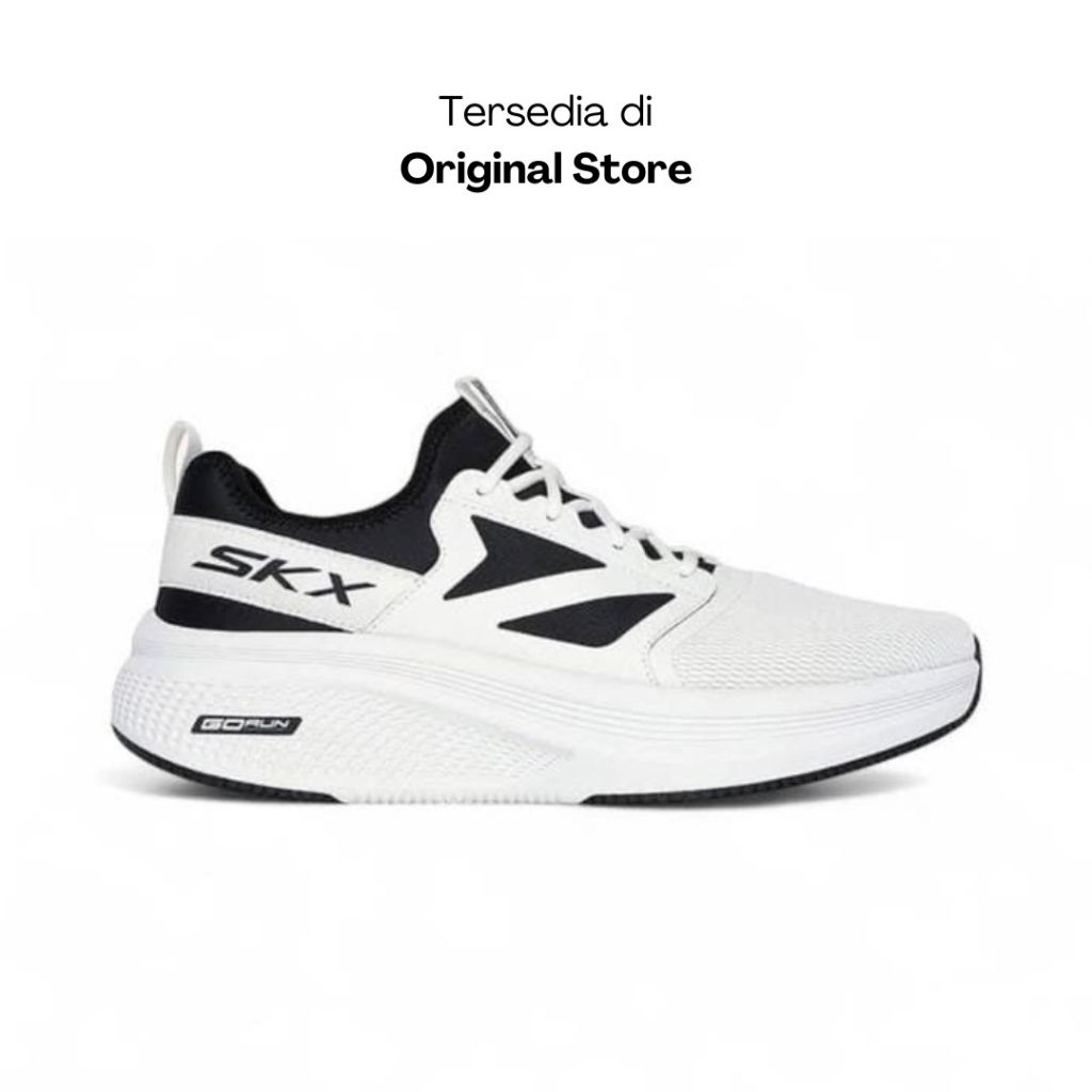 Skechers Go Run Elevate 2 Jetsweep White Men 220850/WTBK sz 45