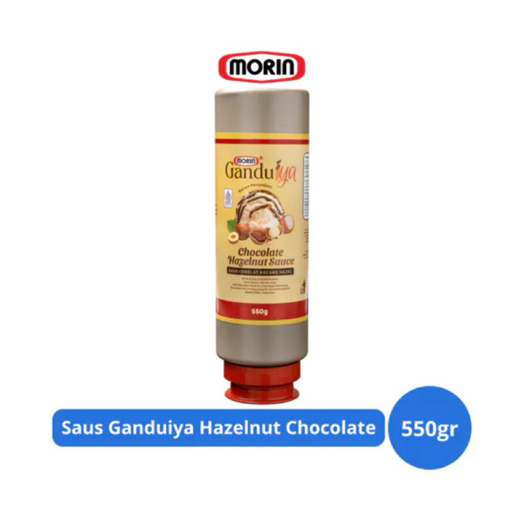 

Morin Ganduiya Chocolate Hazelnut Sauce 550gr – Saus Cokelat Premium Lezat & Serbaguna