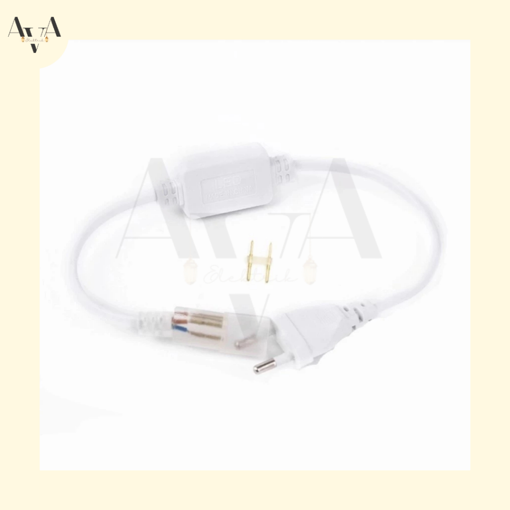 Kabel Socket Soket Power Led Strip Lampu Selang/Adaptor LedStrip Led Strip