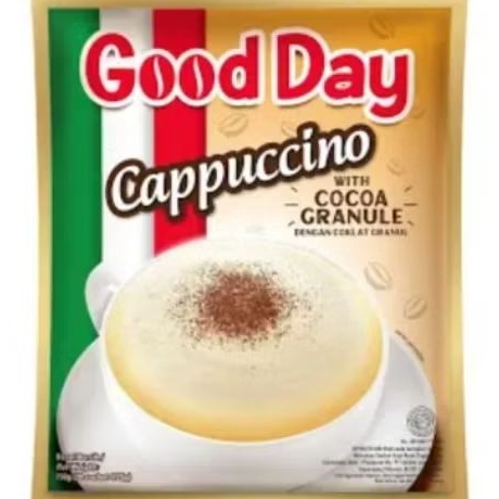 

Goodday Cappucino Granola Kemasan 12 Renceng 1 Dus