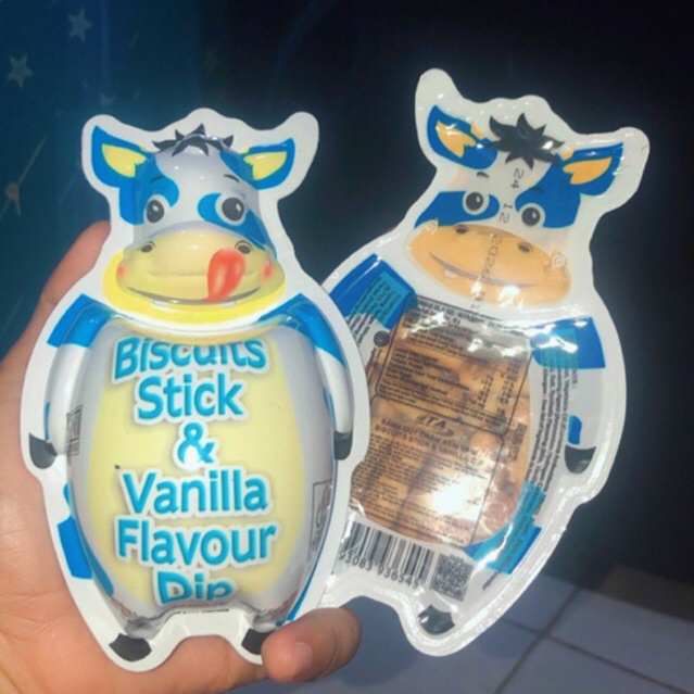 

Biskitop biscuits stik Dip sapi rasa Vanila