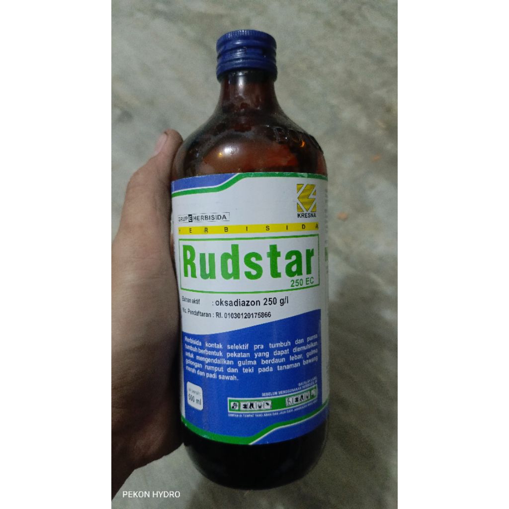 RUDSTAR 250EC (500ML) - PEMBASMI BIJI RUMPUT GULMA HERBISIDA RONSTAR RUSTAR RUSTAM