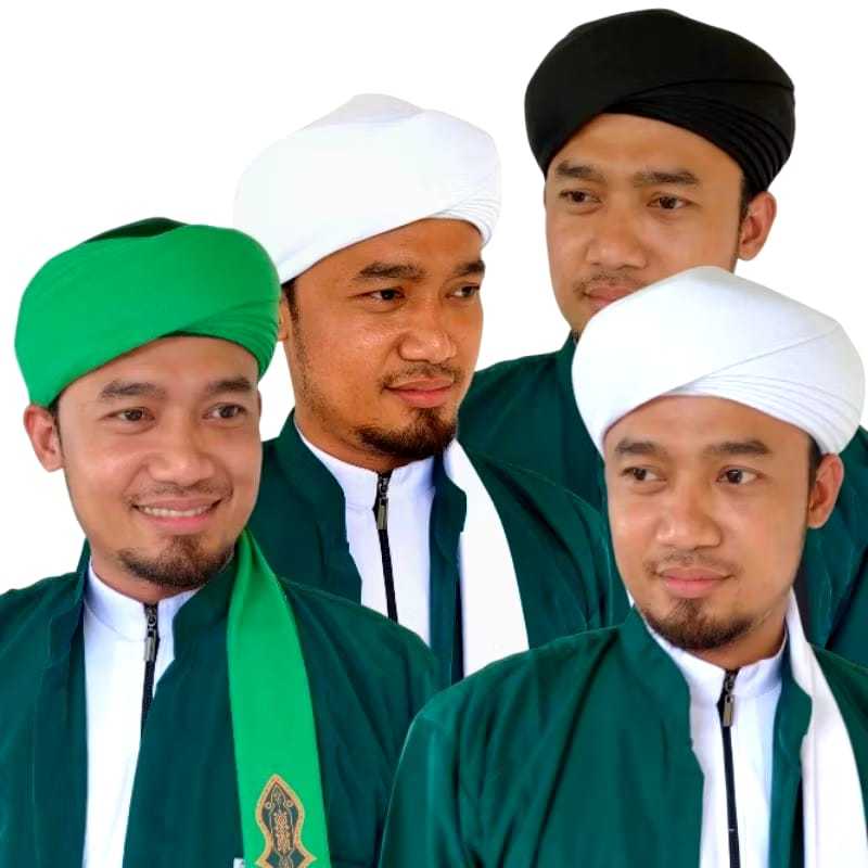 Peci Imamah / Peci Imamah  Permanen Instan Panjang 3Meter ( Empat Tingkat )
