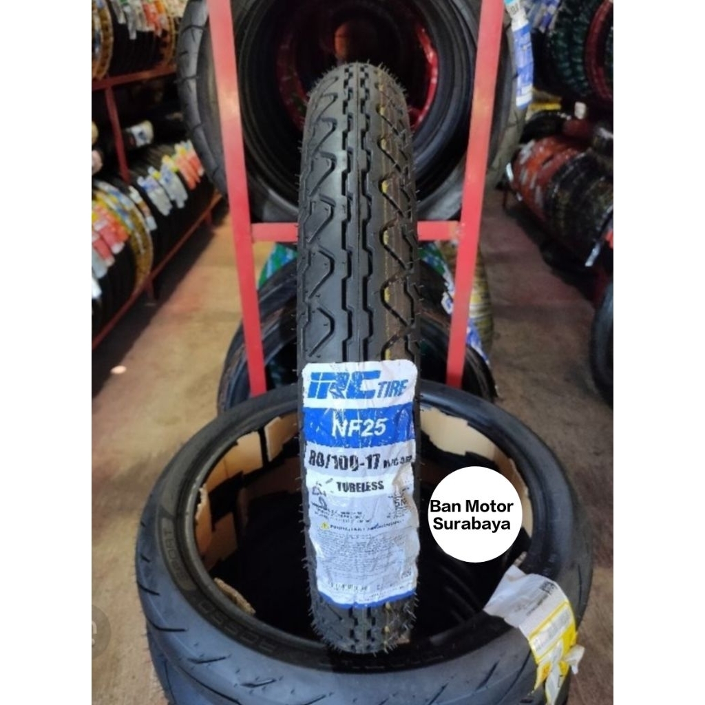 Ban IRC 80/100-17 NF25 Tubeless