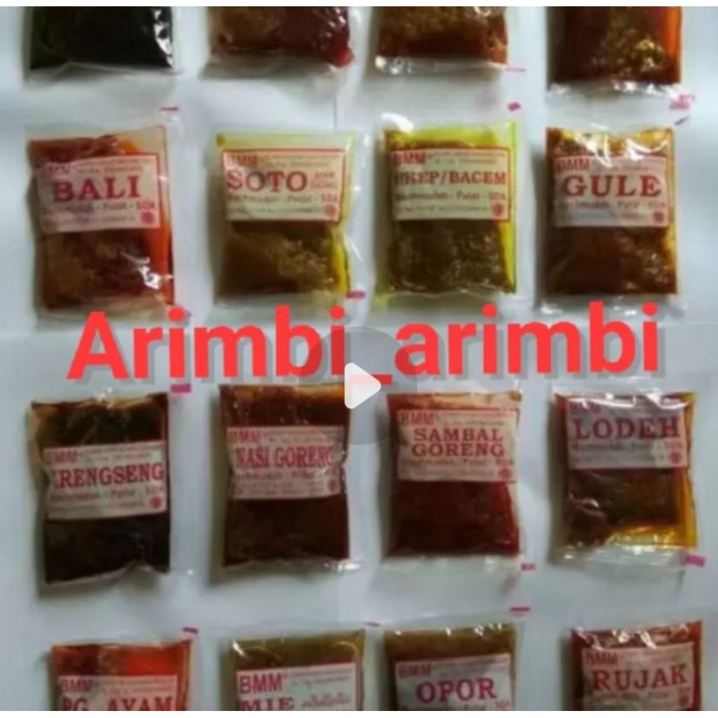 

Bumbu Masak Machmudah "BMM" Minimal 5 Mahmuda Mahmudah Krengseng Gule Kare Soto Sambal Goreng Rendang Rujak Ayam Panggang