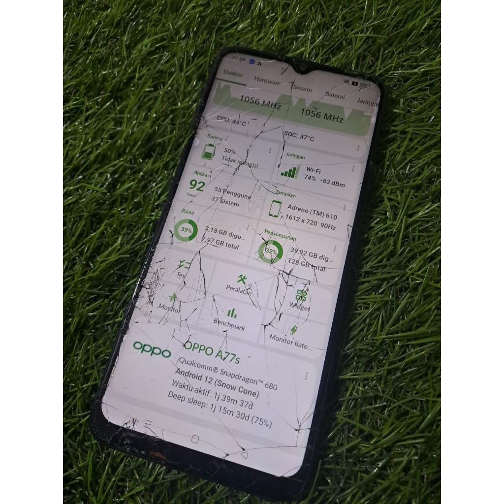 mesin oppo a77s ori normal