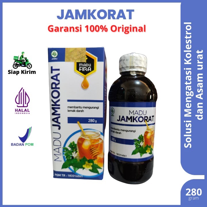 

MADU JAMKORAT 280gr - Membantu Atasi Kolesterol dan Asam Urat