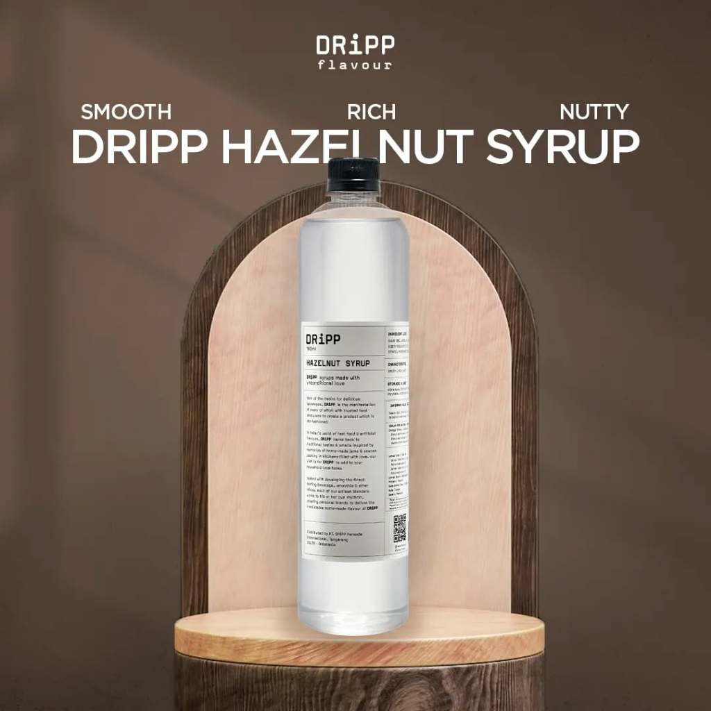 

Dripp Syrup rasa Hazelnut 760 ml