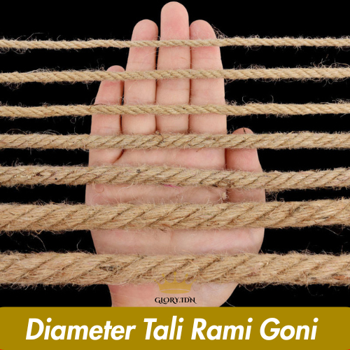 

Tali rami goni 3mm s/d 14mm【Harga per meter】untuk kerajinan tangan, DIY, garukan kucing, dekorasi