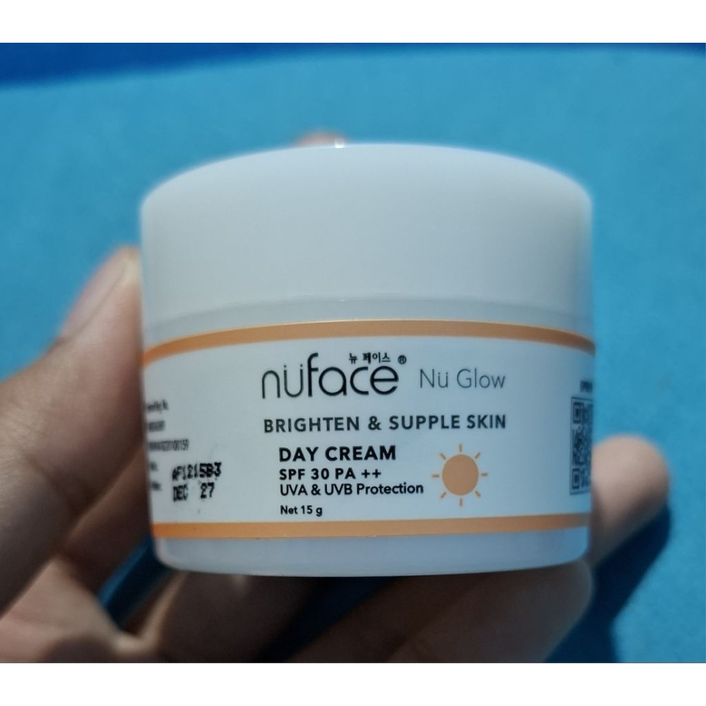 NuFace Day Cream Brighten & Supple Skin