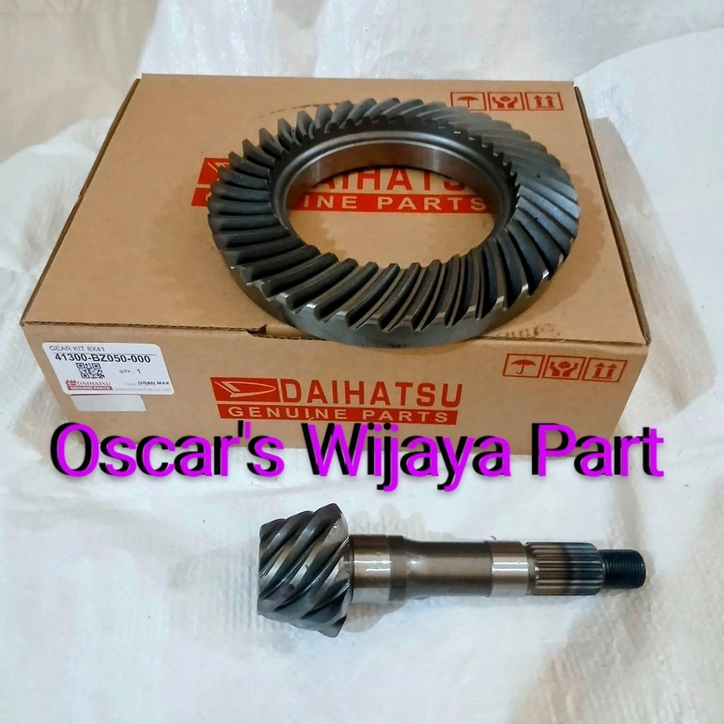 GEAR SET GRAND MAX/XENIA /AVANZA 8x41/ GIGI GARDAN BELAKANG MOBIL DAIHATSU GRAND MAX /XENIA/ AVANZA 