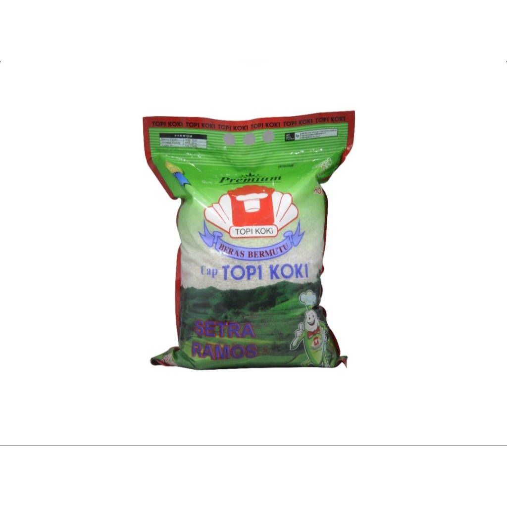 

Topi Koki Beras setra Ramos 5kg