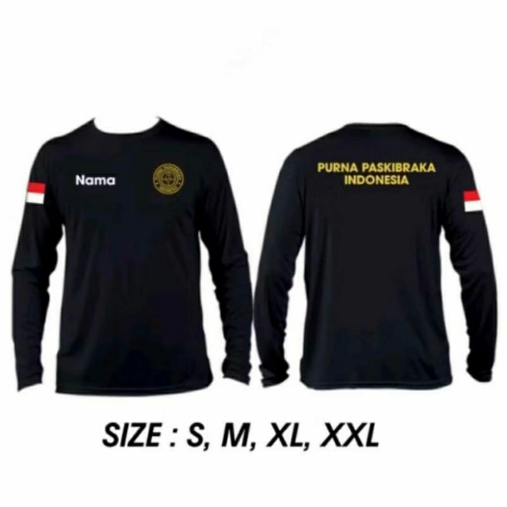 KAOS LENGAN PANJANG PURNA PASKIBRAKA INDONESIA