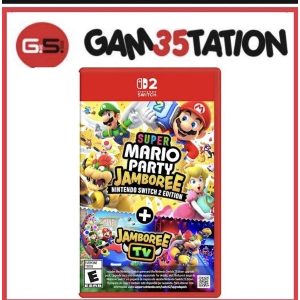 NINTENDO SWITCH 2/NS2 MARIO PARTY JAMBOREE +  JAMBOREE TV