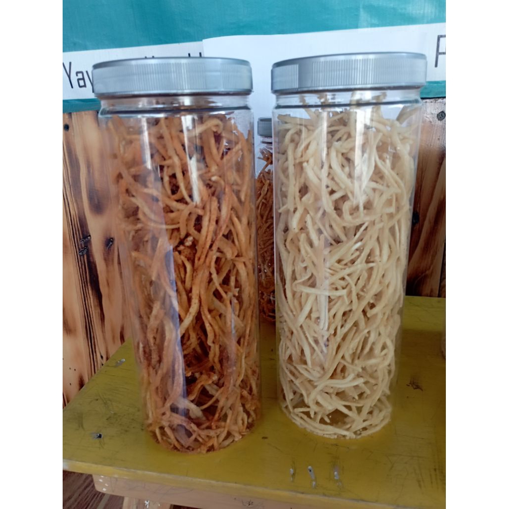 

(TOPLES)stik kemasan 1500ml bumbu pedas dan original gurih dan renyah lezat