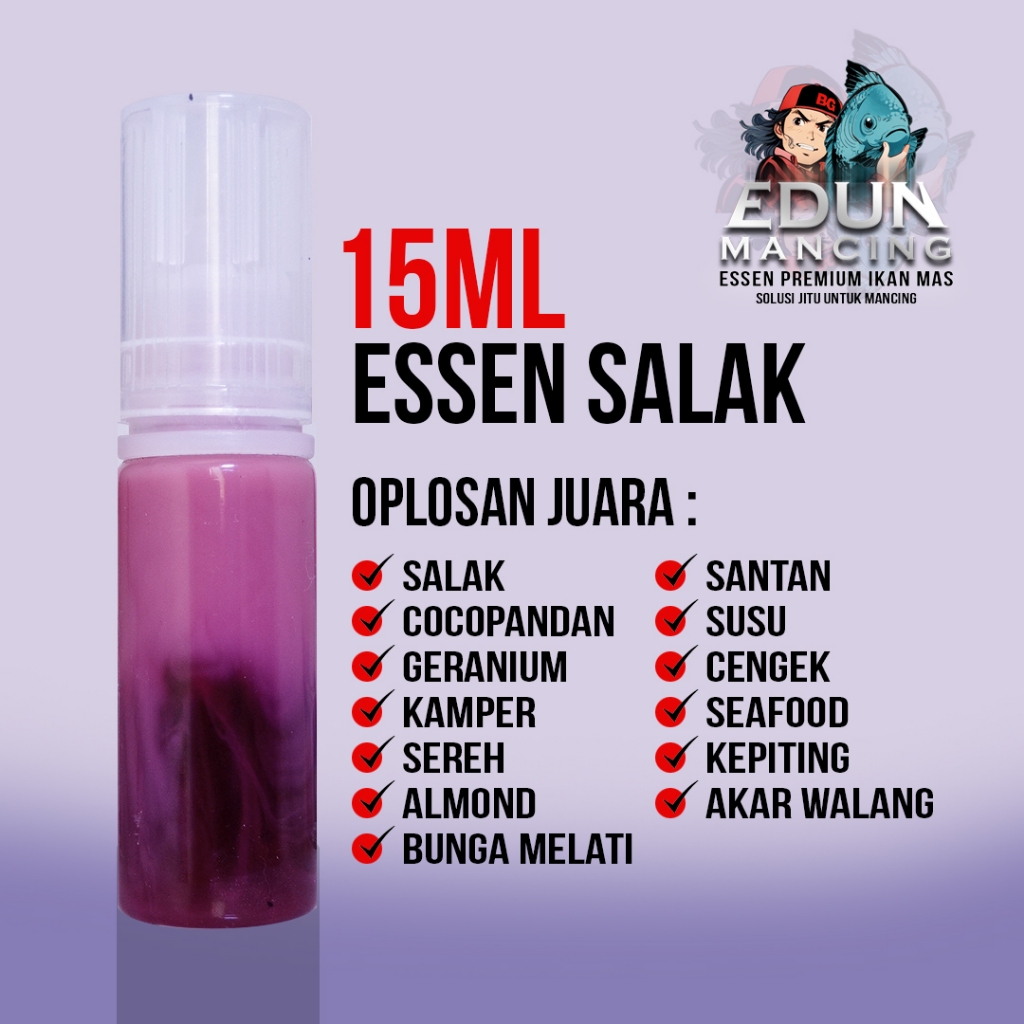 ESSEN MANCING IKAN MAS OPLOSAN SALAK PALING AMPUH GACOR UNTUK CAMPURAN UMPAN PANCING GALATAMA