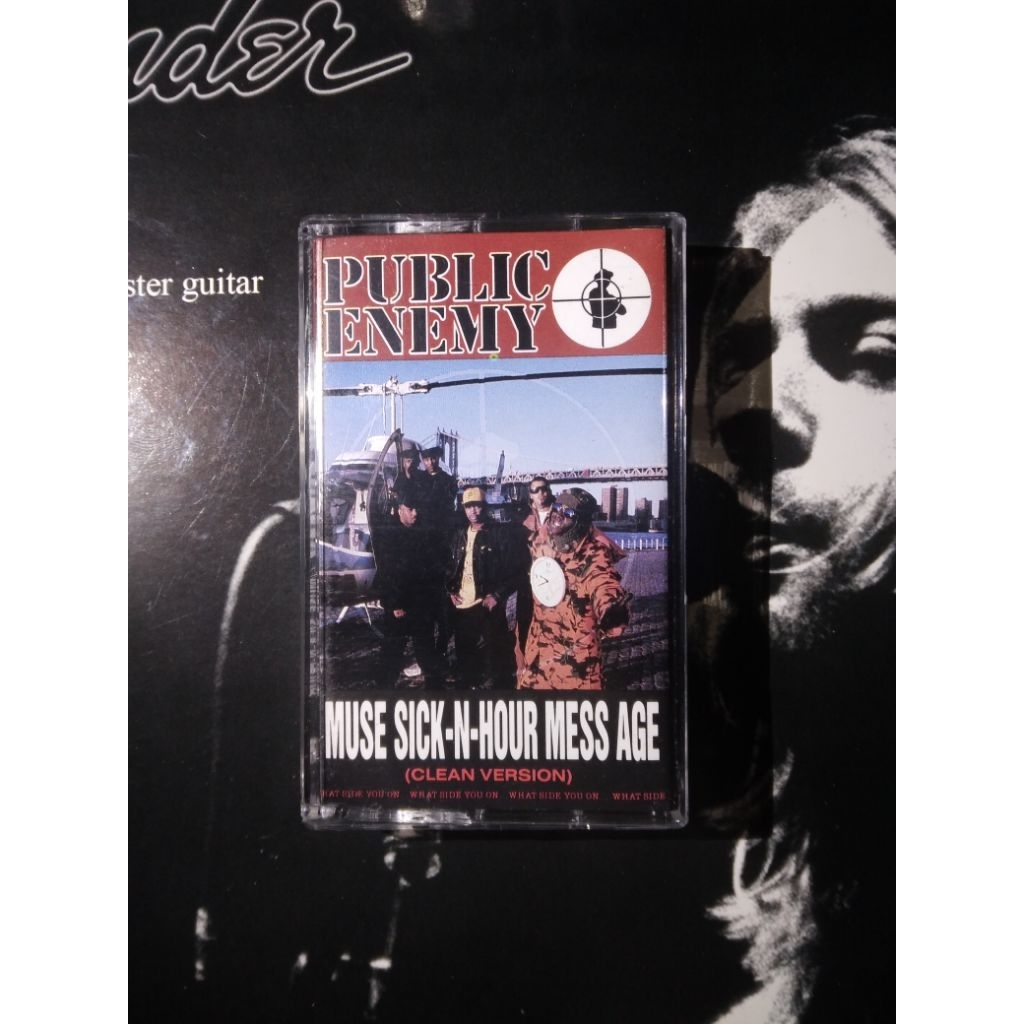 kaset Public Enemy - muse sick N hour mess age/casette tape Hiphop/Rap