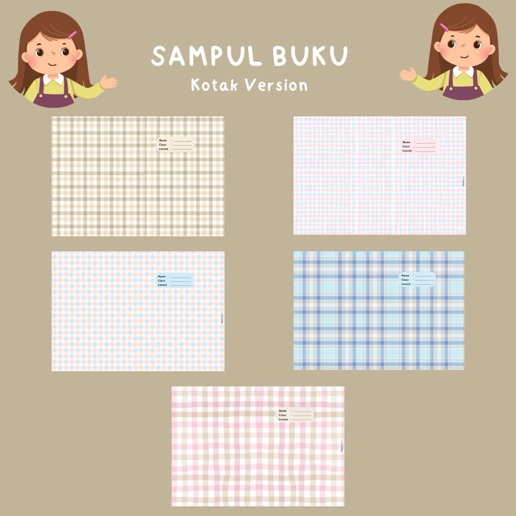 

Sampul Buku Aesthetic Kotak Series