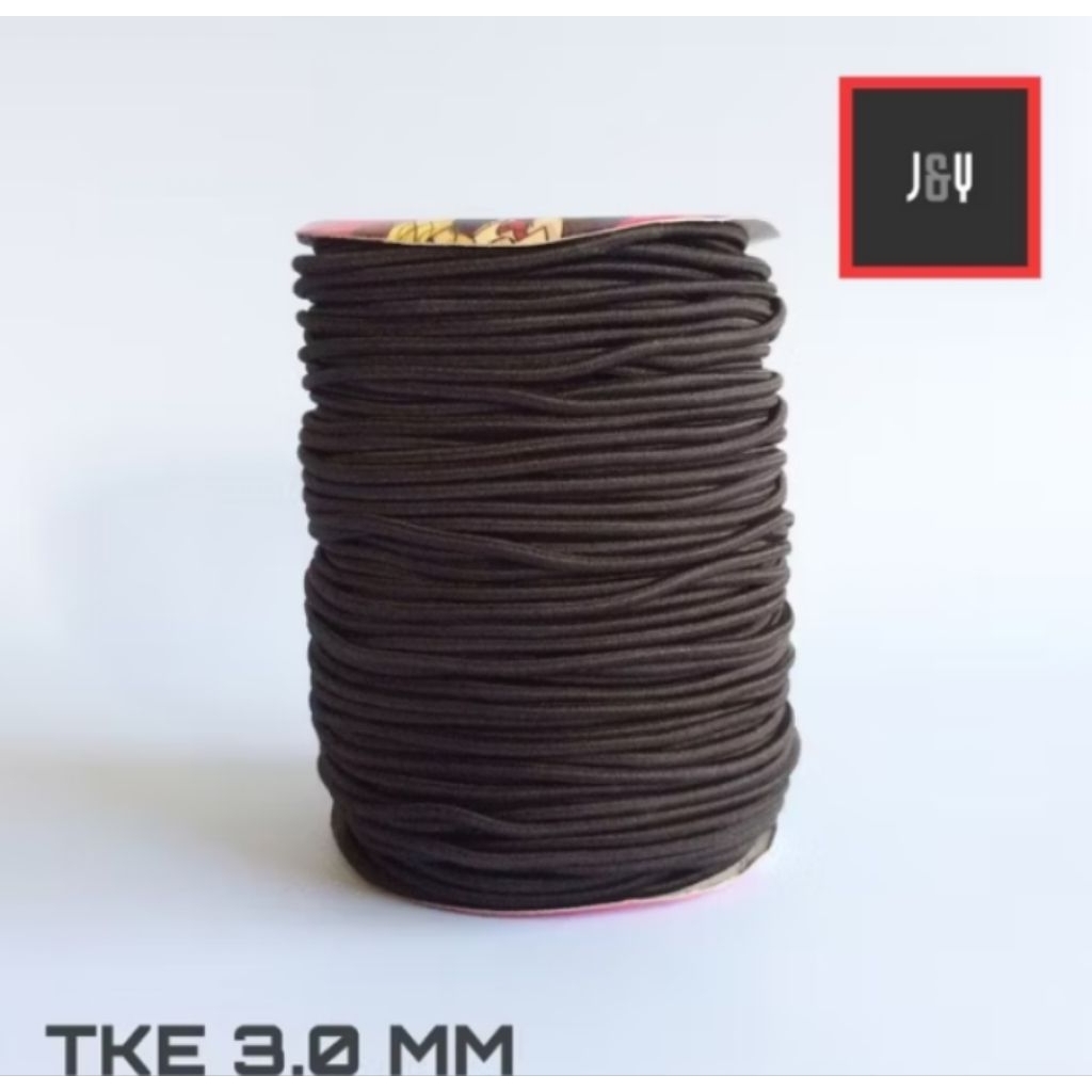 

WK - Store | Tali kur karet elastis diameter 3.0 mm hitam