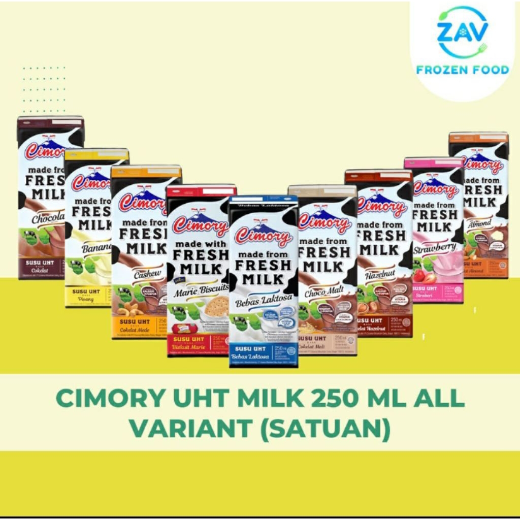 

Cimory susu UHT 250ml 1 dus isi 24 pcs