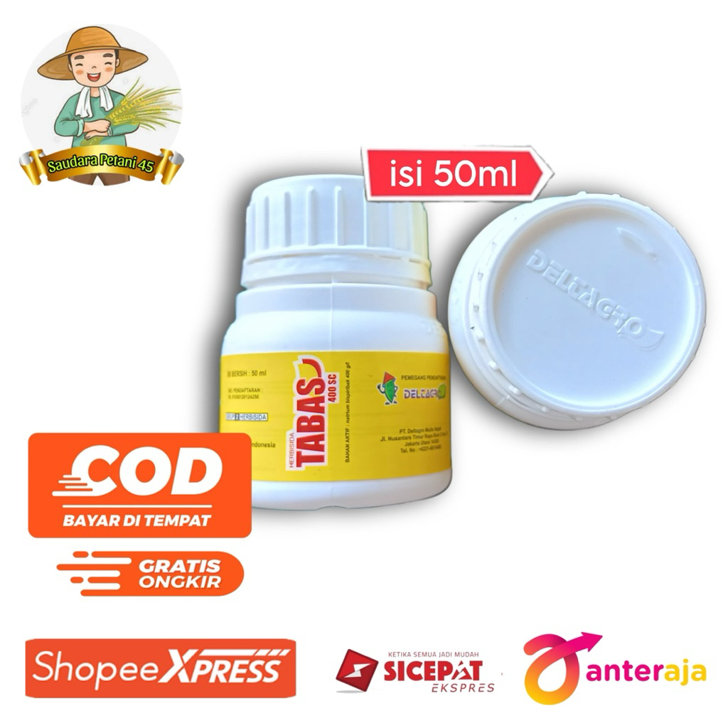 Herbisida selektif untuk padi TABAS 400SC 50ML