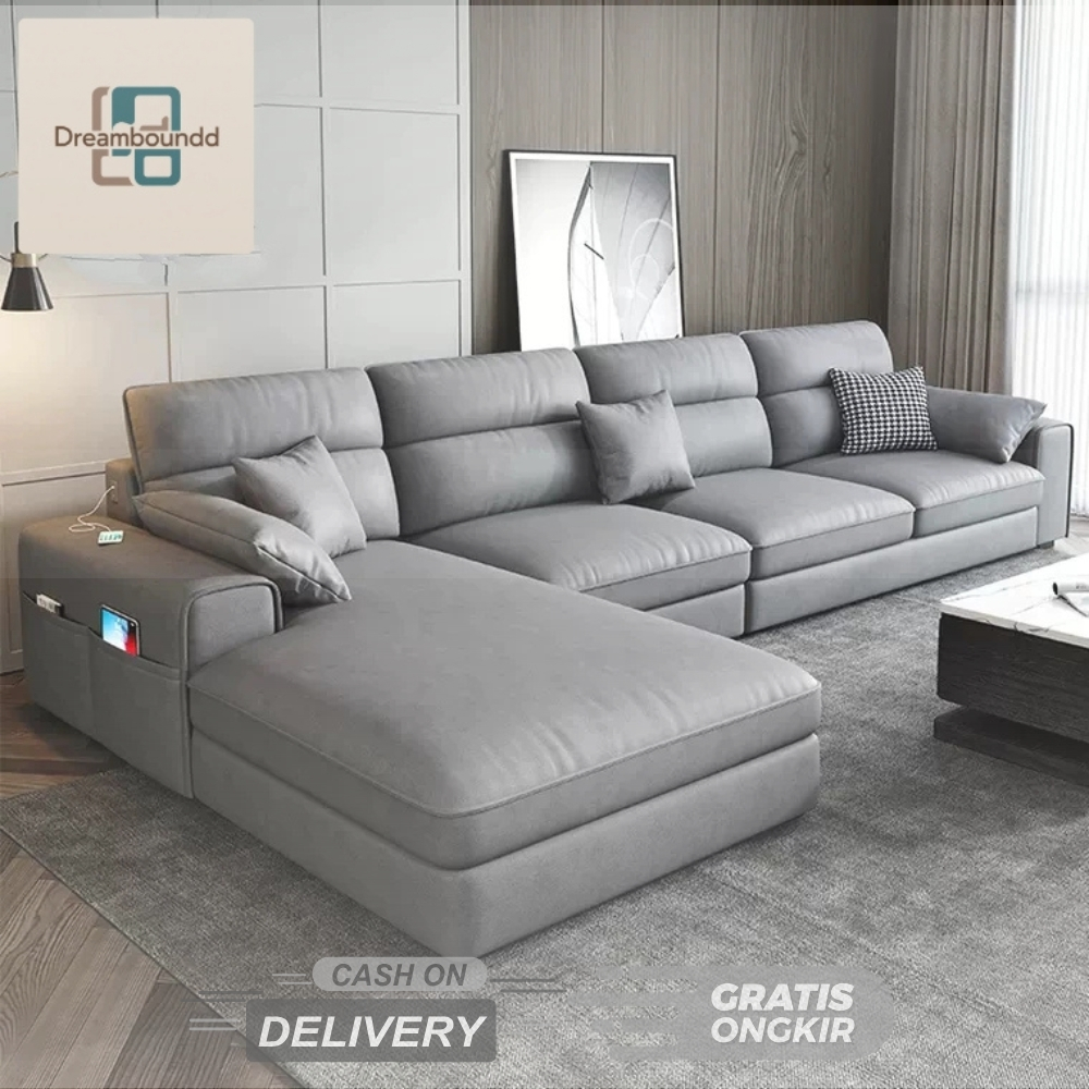 Sofa Minimalis Ruang Tamu Model L Terbaru