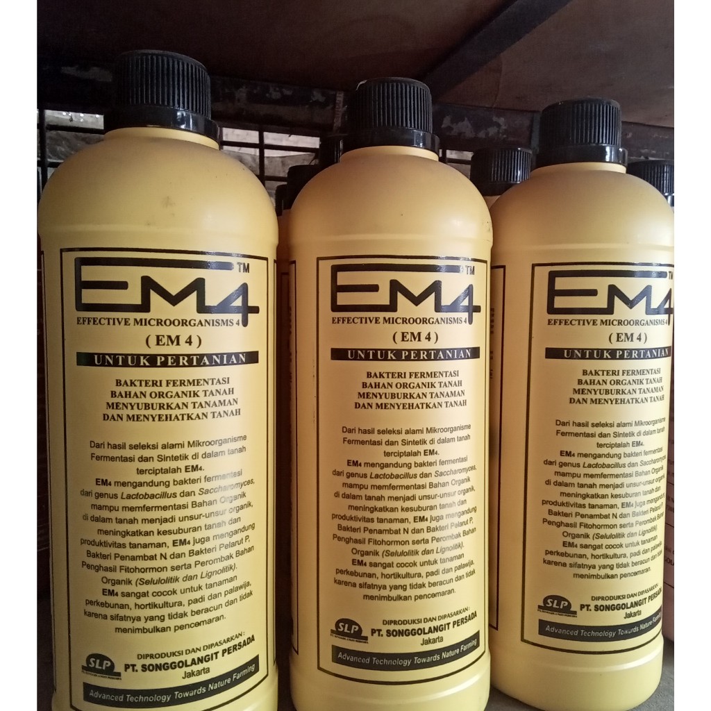 EM4 1L Kuning /Pertanian|Effectiv Microrganisms 4 Pertanian ORIGINAL