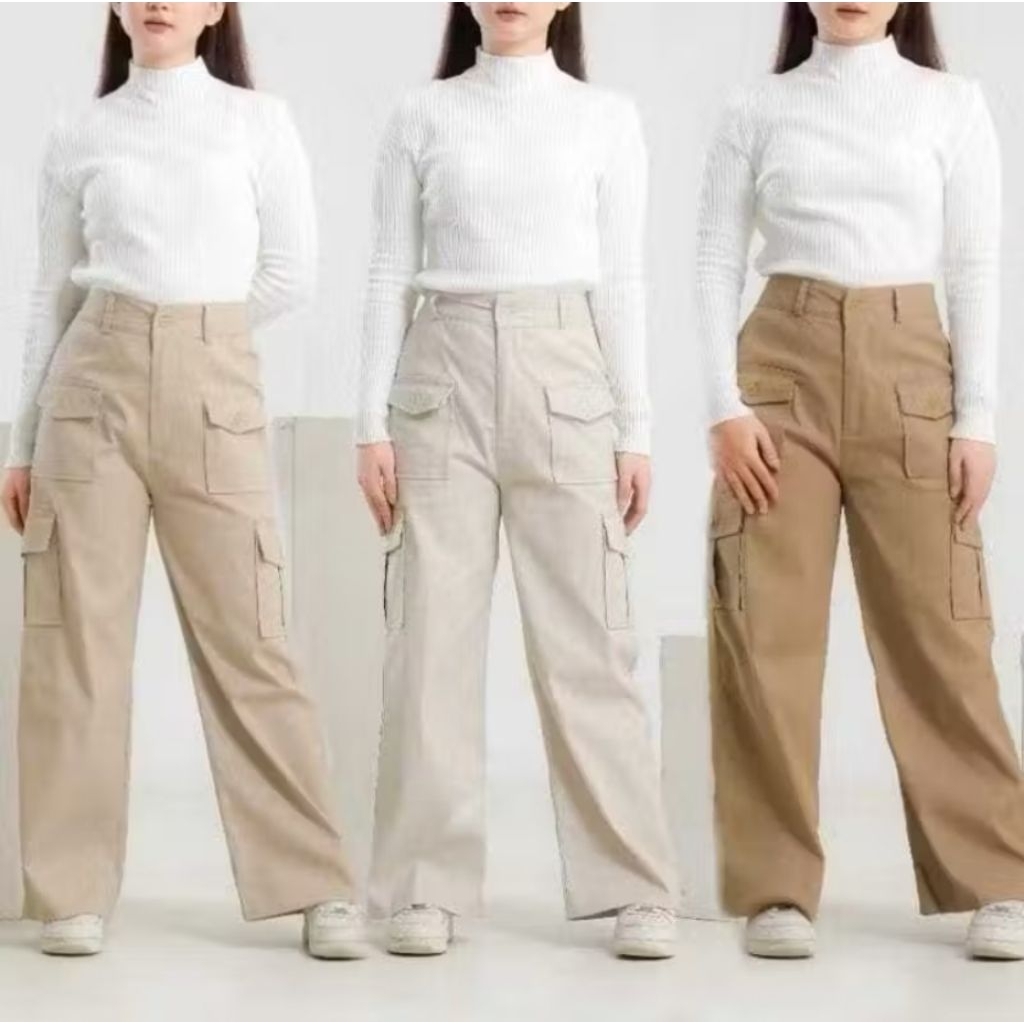 CARGO ANAK REMAJA PEREMPUAN 10-16 TAHUN - CELANA PANJANG ANAK PEREMPUAN