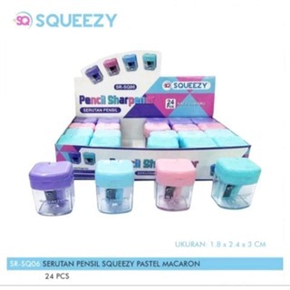 

Squeezy - Peruncing / Serutan / Peraut Pensil Macaron Series 1pc SQ06