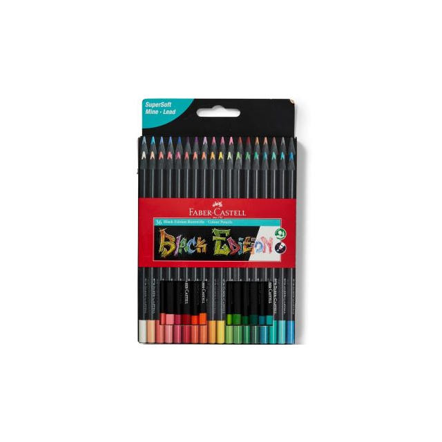 

Faber Castell Black Edition Pensil Warna 36 Panjang 116436