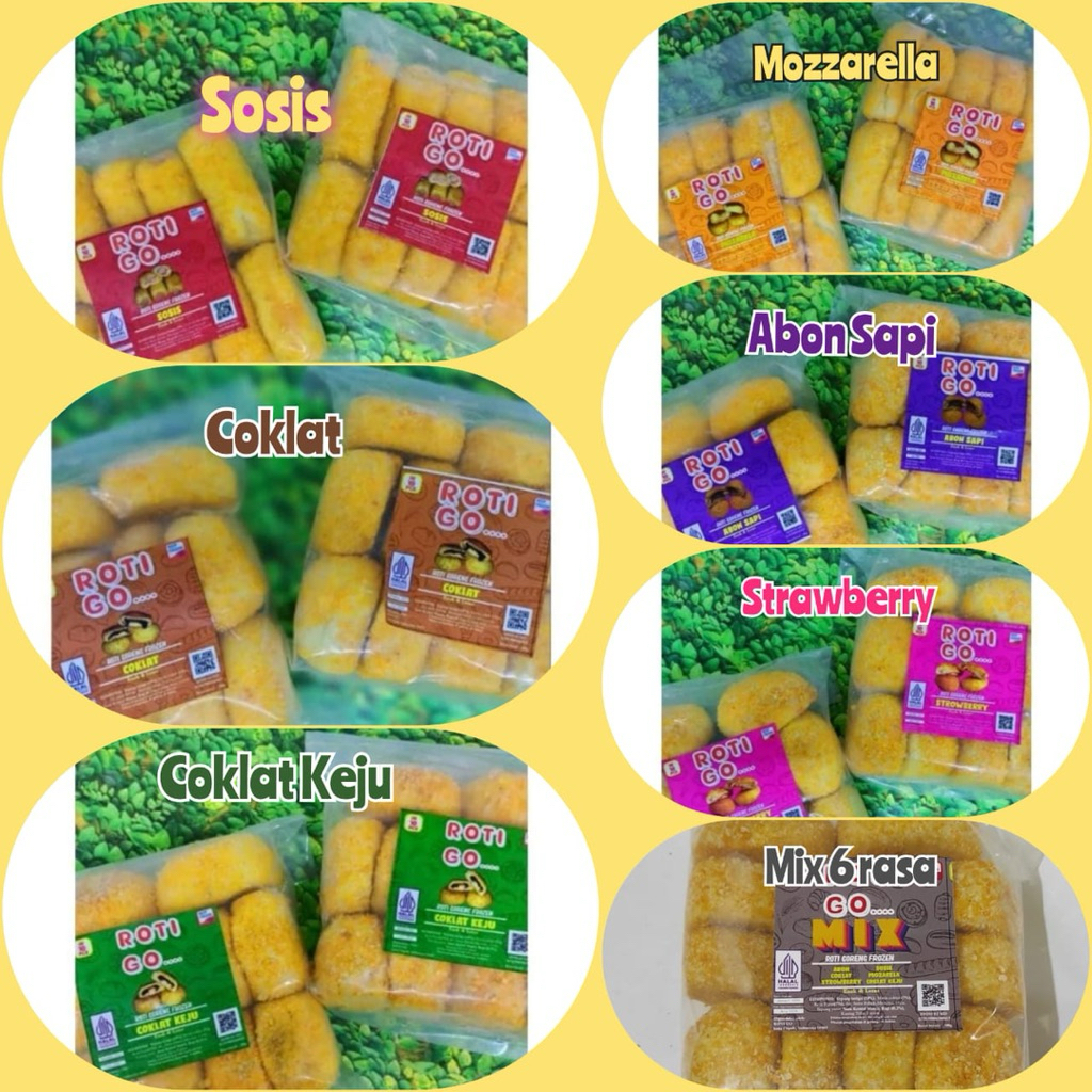 

ROTI GO - Roti Goreng Frozen Isi 10