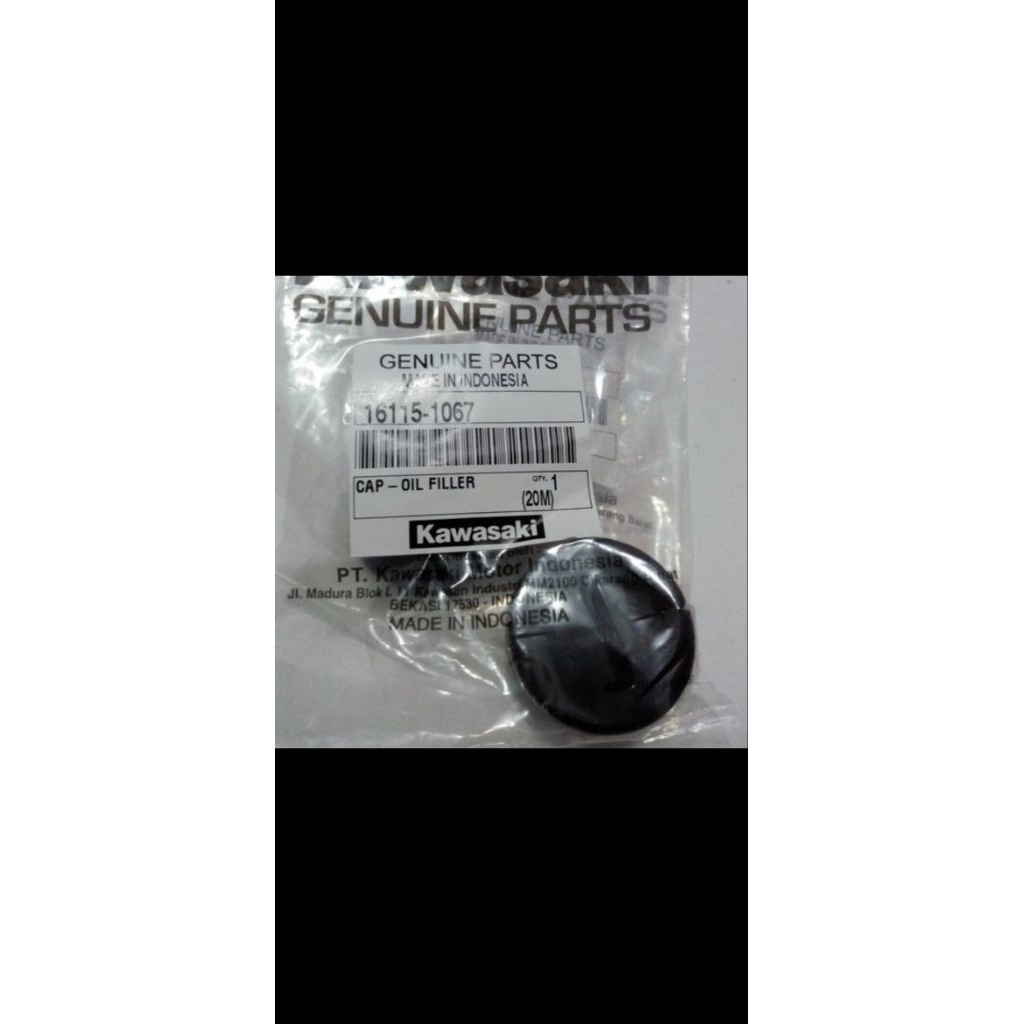 Tutup oli mesin kawasaki athlete