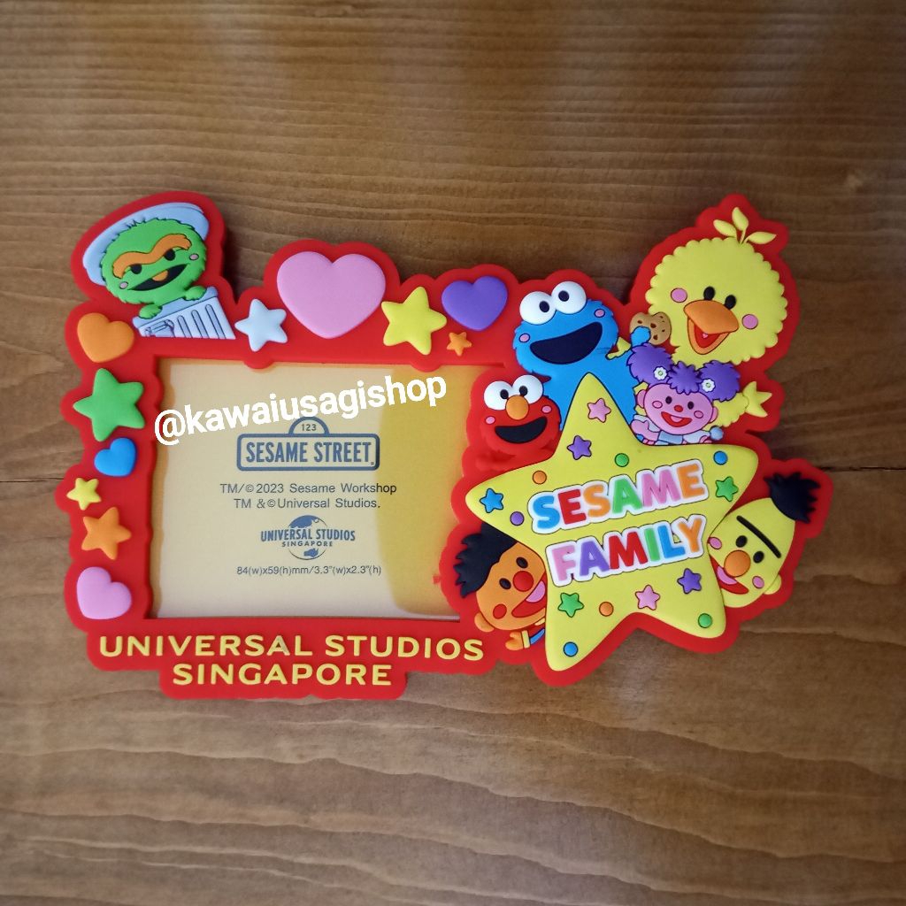 Magnet Universal Studios Singapore Frame Jumbo Sesame Street