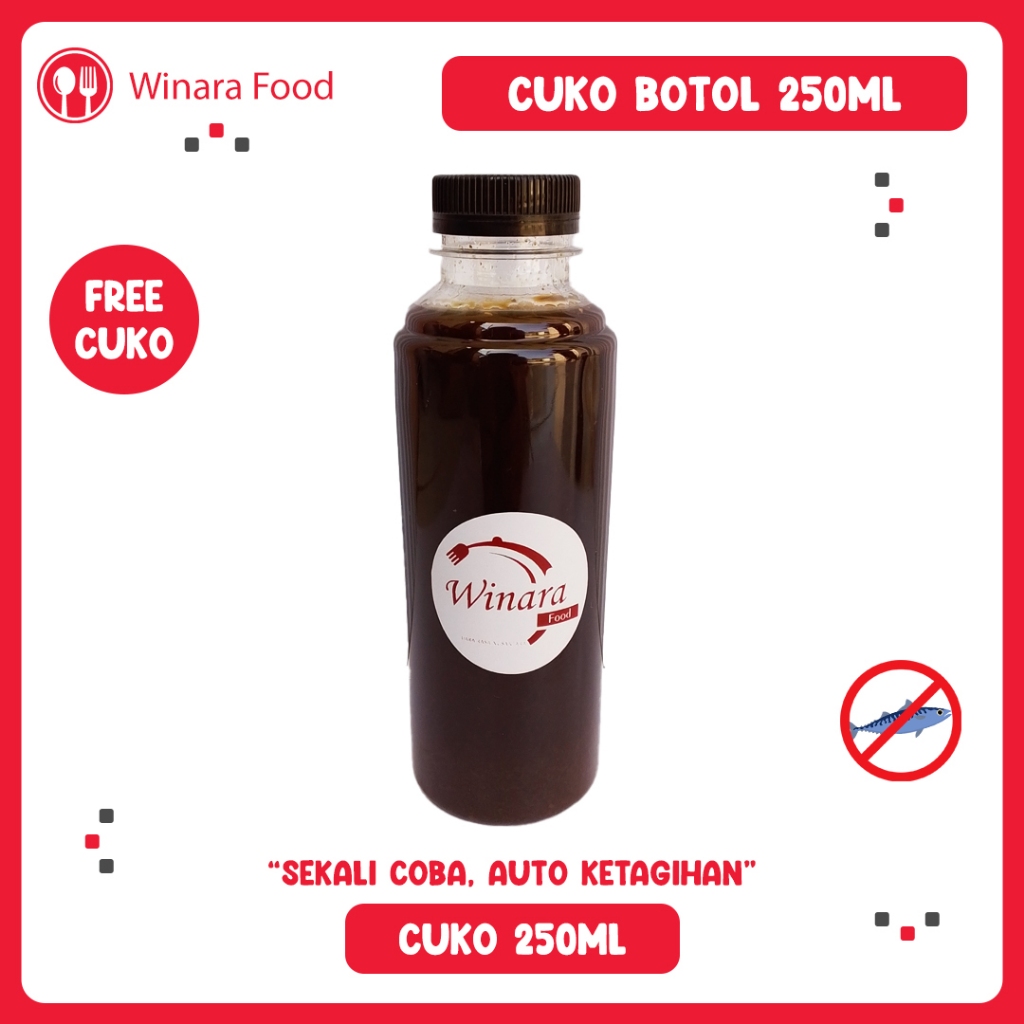 

Cuko Pempek Pedas Manis 250ml – Kuah Pempek 250ml Pedas Manis Khas Palembang, Enak & Praktis