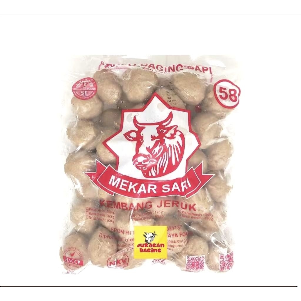 

Bakso Mekar Sari Isi 50 butir