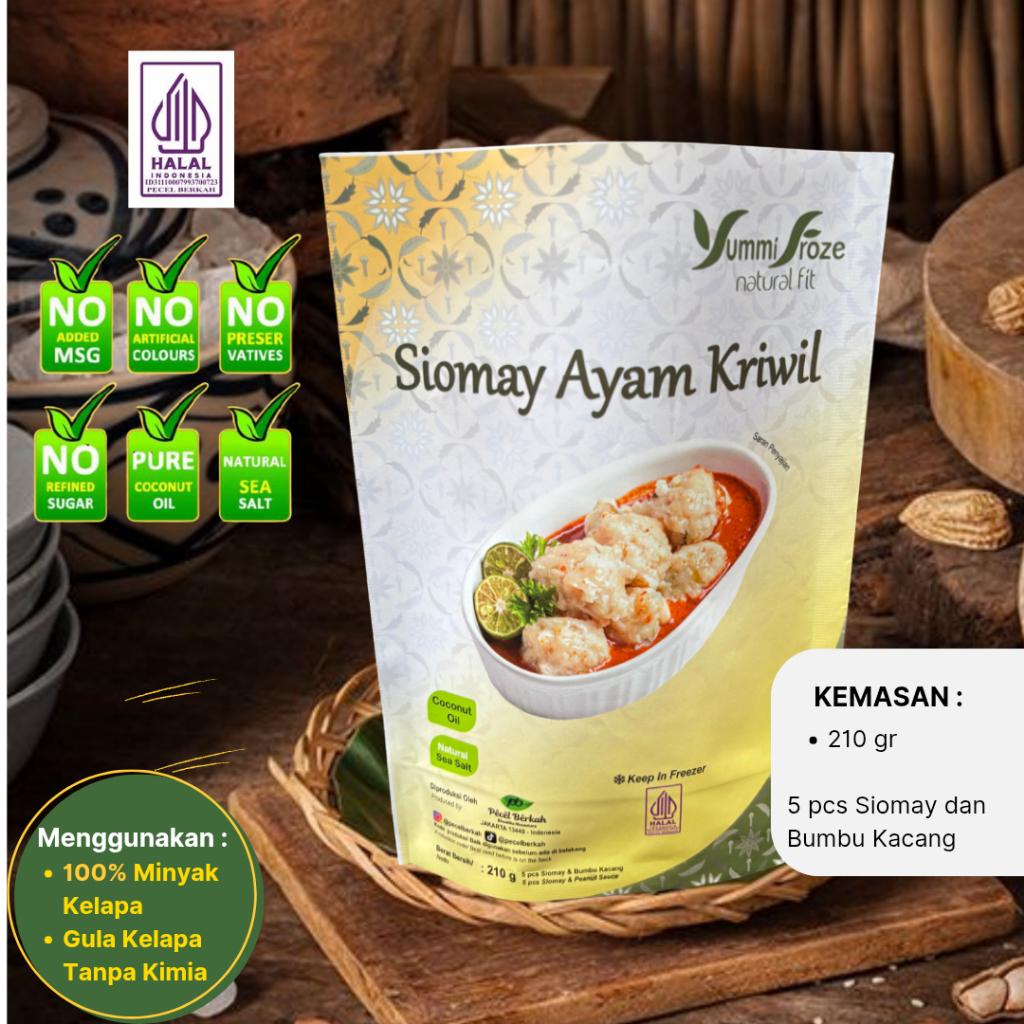 

YummiFroze - Siomay Ayam Kriwil (Menggunakan Ayam Organik)