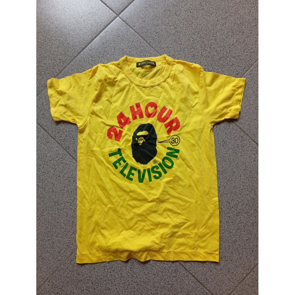 Kaos Bape x 24 Hour Television sz XS