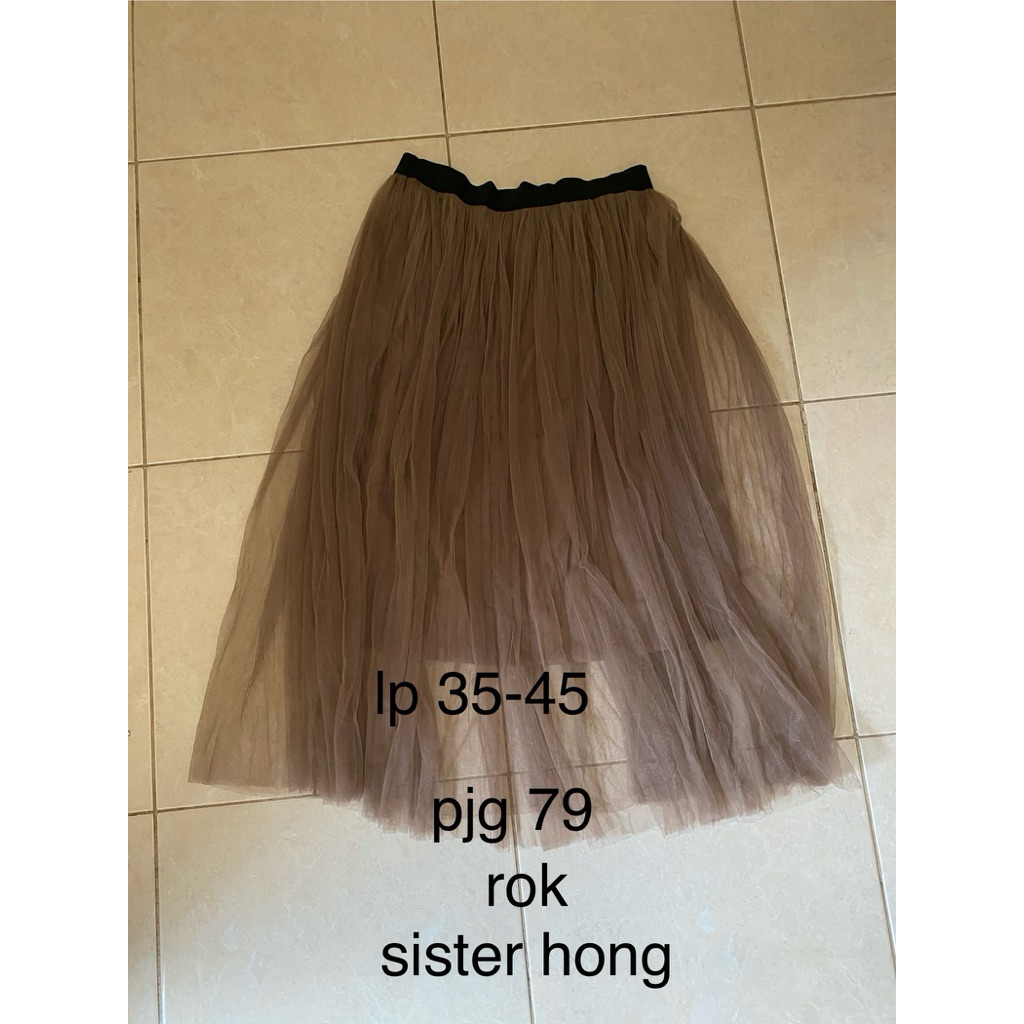 rok plisket preloved sister hong