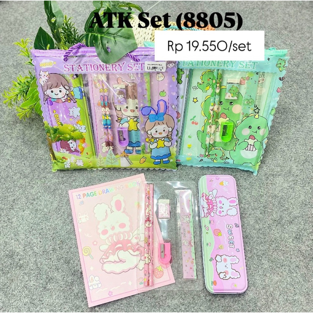 

Paket Alat Tulis Study Set (8805)