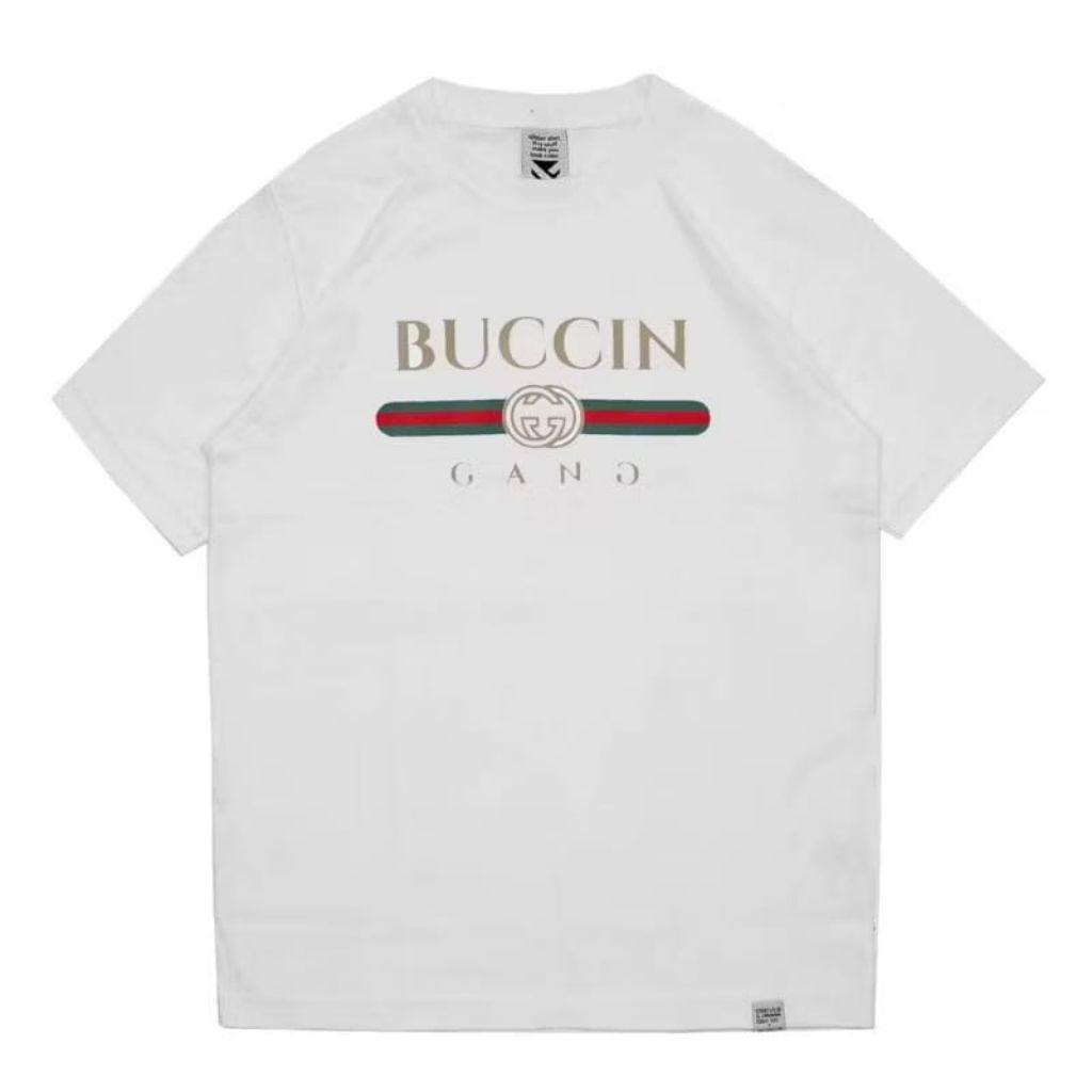 KAOS DISTRO KATA PLESETAN BUCCIN BAHAN COTTON COMBED 30S